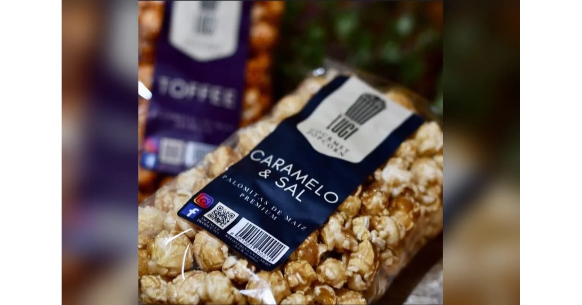Luci Gourmet Popcorn — Salt & Caramel